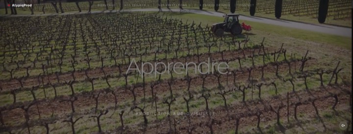 Site de Atypiq Prod, réalisation Digiflow