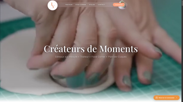 Site de Chez Joetyo, réalisation Digiflow