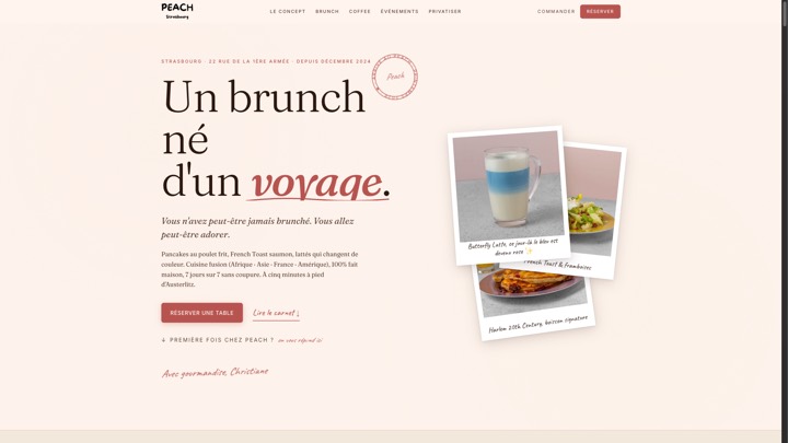 Site de Peach · Strasbourg, réalisation Digiflow